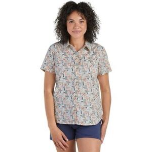 Outdoor Research Scape Short-Sleeve Geometric Shirt - Women's